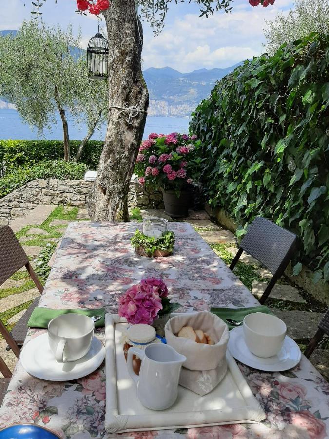 Villa Sul Lago Con Pontile Privato A Brenzone Sul Garda - Unique And Exclusive Dış mekan fotoğraf