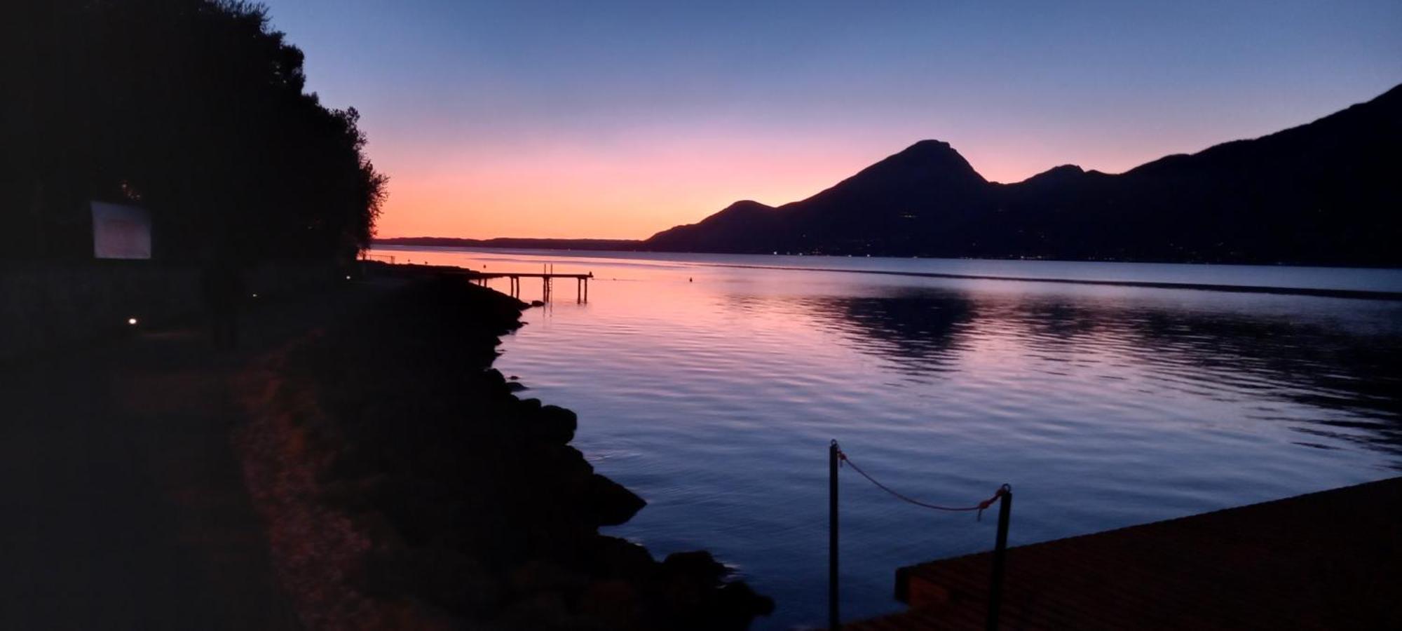Villa Sul Lago Con Pontile Privato A Brenzone Sul Garda - Unique And Exclusive Dış mekan fotoğraf